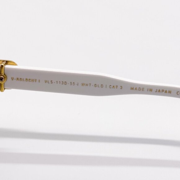 NEW VALENTINO V-GOLDCUT-I VLS-113D WOMEN WHITE SUNGLASSES VALENTINO - Picture 11 of 12